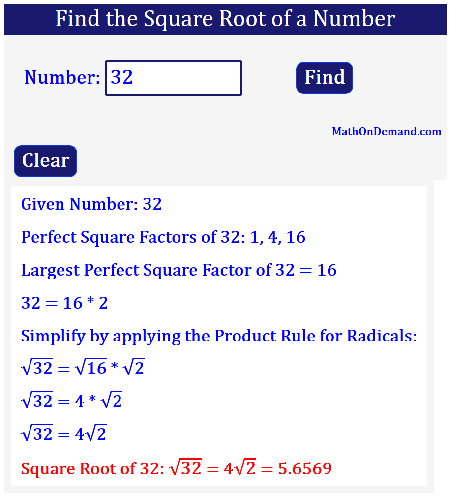 find-the-square-root-of-a-number-mathondemand