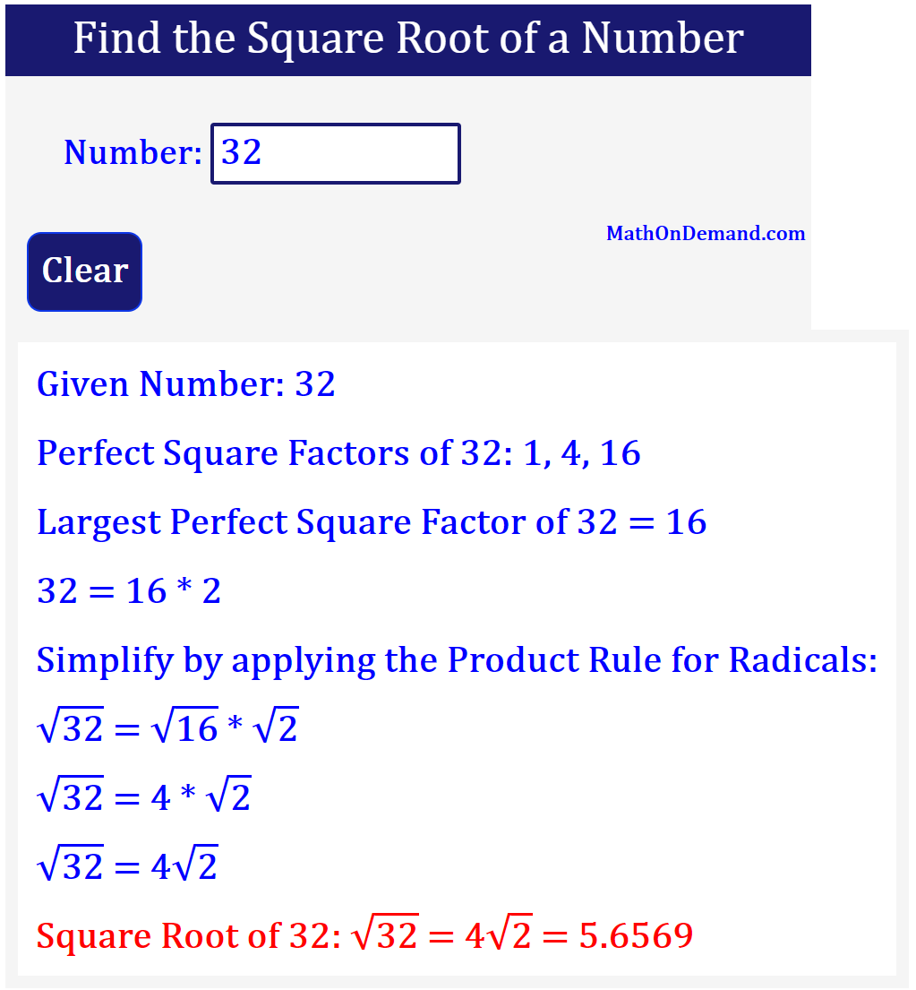 find-the-square-root-of-a-number-mathondemand